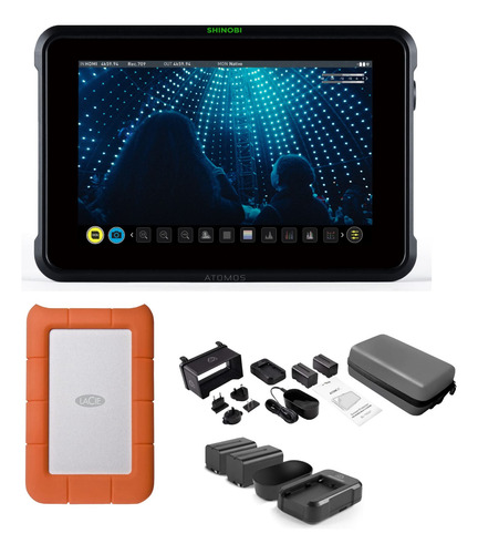 Monitor Atomos Shinobi De 7 Pulgadas 4k Hdmi Hdr Con Kit De