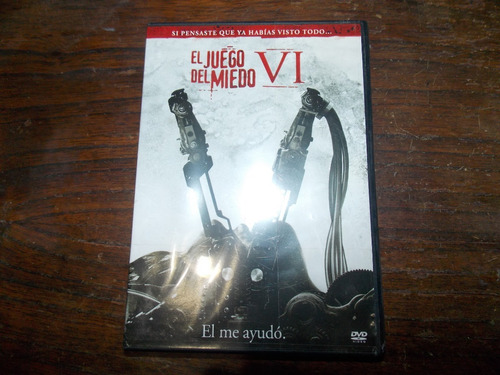 Dvd Original El Juego Del Miedo 6 - Saw 6 - Sellada!