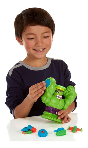 Hulk Demoledor Play Doh Hasbro B0308