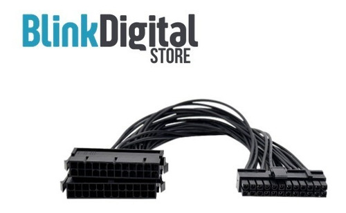Cable Adaptador Para 2 Fuentes De Poder Atx 24 Pin Dual Psu