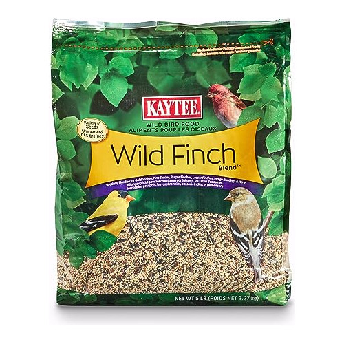 Kaytee ******* Finch Blend Wild Bird Food, 5 Pounds, None