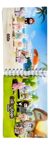 Livro De Desenho Labubu Para Colorir Com Capa Dura Edição Especial