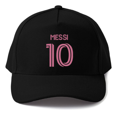 Gorra De Messi Numero 10 Futbol / Ajustable Adulto