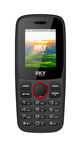 Imagen 1 de 4 de Sky Devices F2 G Dual SIM 32 MB  red 32 MB RAM