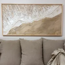 Comprar Cuadros Pintados A Mano Texurados Abstractos Rojo Beige Ocre
