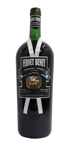 Fernet Beney Botellón 1500cc Artesanal Orgánico S/tacc X3