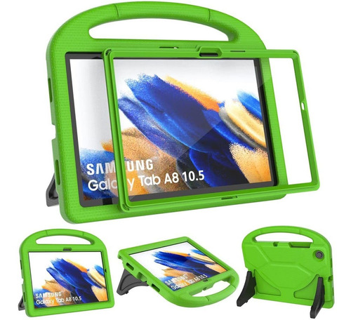 Funda Samsung Galaxy Tab A8 10.5 2022 Super Protectora Verde