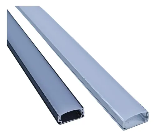 Ale Imports Kit Perfil Sobrepor 17mm Aluminio Para Fita Led 3 Metros