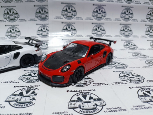 Porsche 911 Gt2 Rs Kinsmart A Escala 1/36 Nuevo Sin Caja!