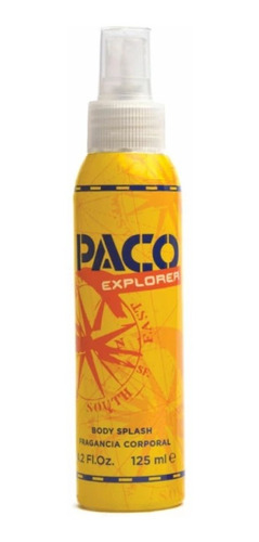 Body Splash Paco Explorer 125 Ml