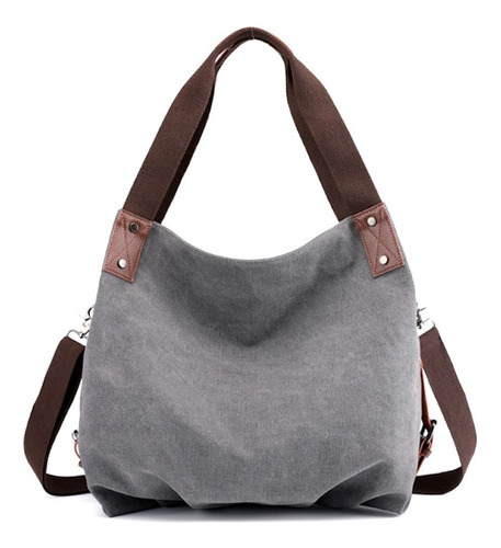 Bolsa Feminina Em Lona De Algodão