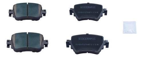 Balatas Traseras Bioceramic Vw Caddy 2016 2017 2018 2019