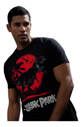 Playera Mascara De Latex Tyrannosaurus Rex Mljp Hombre