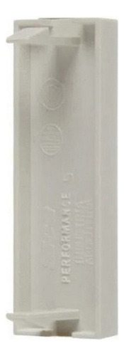 Llave De Luz Sica Blanca - Tapón 1 Módulo - Pininfarina Color Blanco