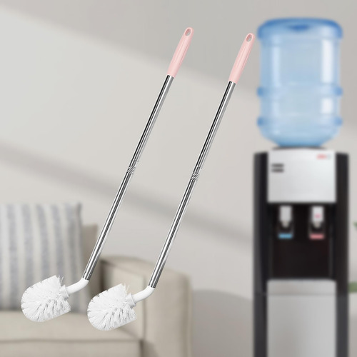 Juego De 2 Cepillos Largos De Acero Inoxidable Para Botellas