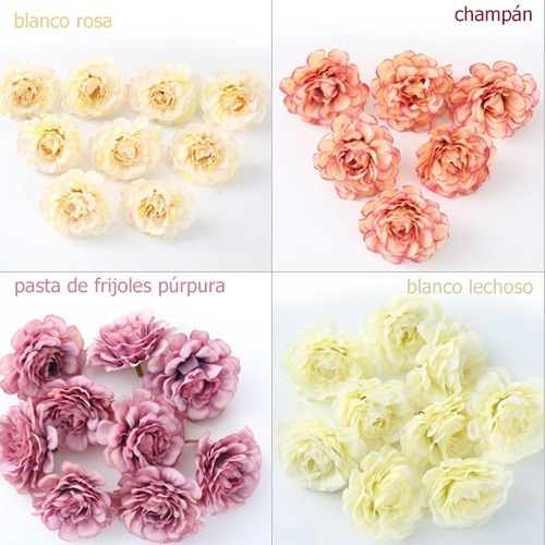 50 piezas Cabezas de Flores de Seda Artificial Rosas Venta por mayor lotes  Decoración para Boda Nueva lista de productos Facilita las compras Envío  mundial rápido novatti.com