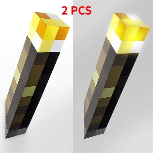 A 2x Linterna Enciende Luz Nocturna Led