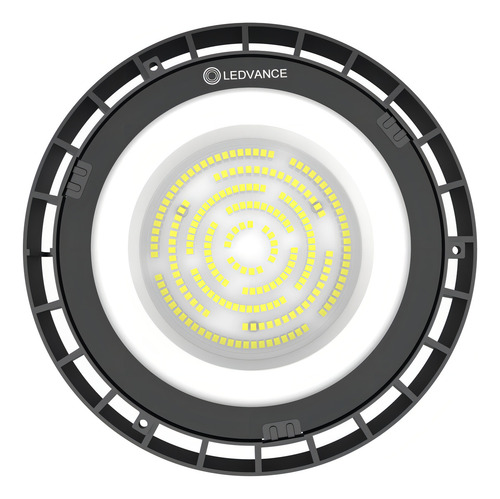 Luminaria Led Industrial High Bay 125w 6500k Osram Cor Preto 220v