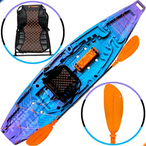 comprar Titan Caiaques Pesca e Recreação Caiaque Atlas Titan Fijo Galaxia Incluye remo
