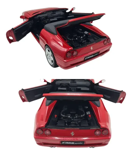 Carro Miniatura 1:18 Hotwheels Elite Ferrari F355 Spider