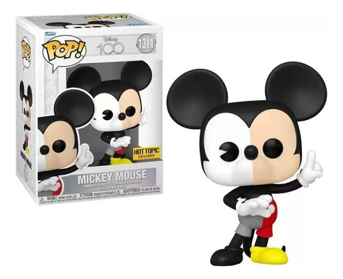 Funko Pop! 1311 Mickey Mouse Hot Topi Disney 100 Original