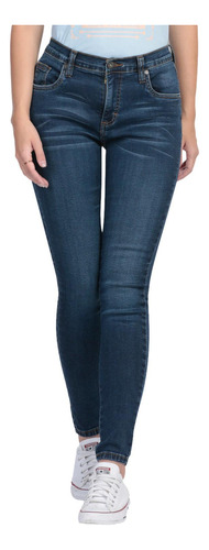 Pantalon Jeans Skinny Cintura Alta Lee Mujer 246