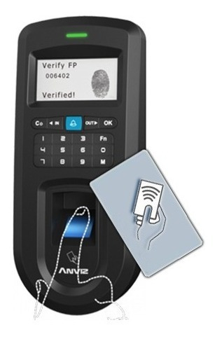 Control De Acceso Y Asistencia  Biométrico Anviz Vf30