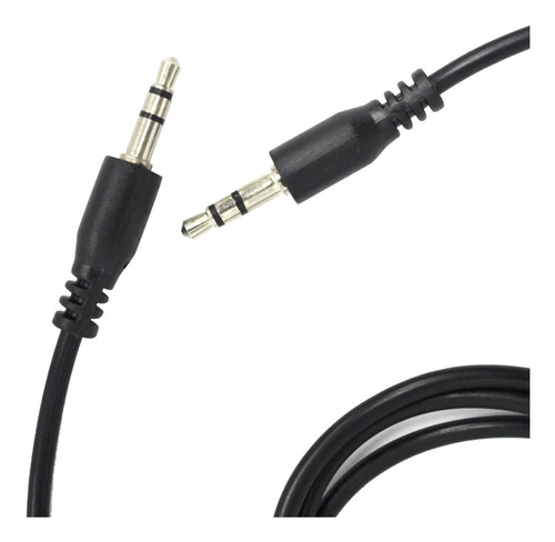 Imagen 3 de 4 de Cable De Audio Auxiliar 3.5 Mm Plug/plug 1,8 Mts.