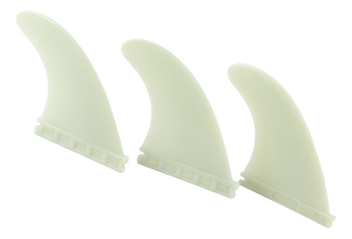 Conjunto Ambiental Pvc Surf Sup Fins, 3 Peças, Prancha De Su