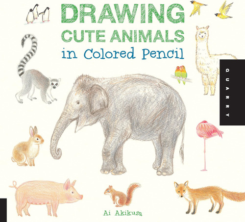 Libro: Drawing Cute Animals In Colored Pencil (volume 1) (dr