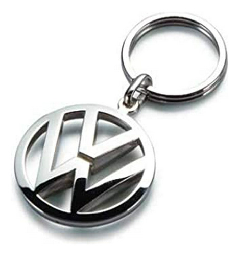 Plata Volkswagen Metal Llavero Llavero Fob