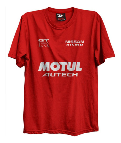 Remera Nissan Gtr Motul Autech Racing Super Gt Japón