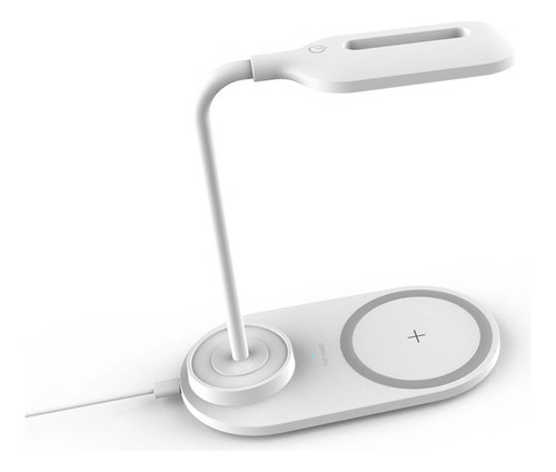 Lámpara De Escritorio Led Con Carga Inalámbrica, Control, 3