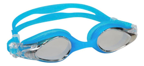 Goggles Natacion Modelo Flow Mirrow Azul Marca Escualo