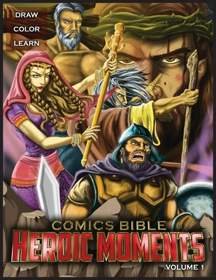 Libro Comics Bible Heroic Moments Vol. 1: Coloring Book -...