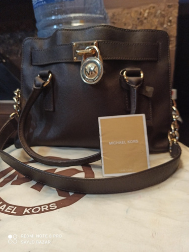 Imagen 10 de 10 de Bolsa Michael Kors Hamilton Saffiano Original 100%