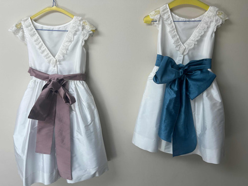 Vestidos Blancos De Fiesta, Pajes, Eventos P Niñas 8y10