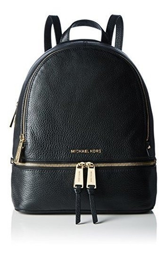 Michael Michael Kors Rhea Zip Mochila Mediana De Cuero