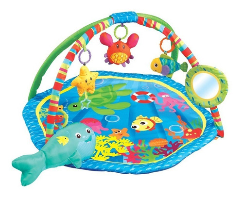 Imagen 1 de 4 de Gimnasio Bebé Felcraft Fitch Baby Bajo El Mar