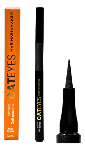 Caneta Delineadora Mari Maria Cat Eyes Preto