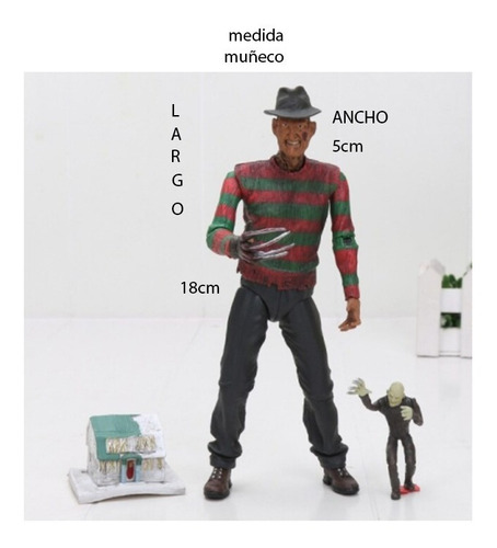 Figura Muñeco De Coleccion Krueger Nightmare On Elm Street