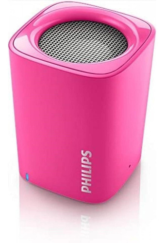 Bocina Bluetooth Philips 2w Bt100p27 Rosa Reacondicionado (Reacondicionado)