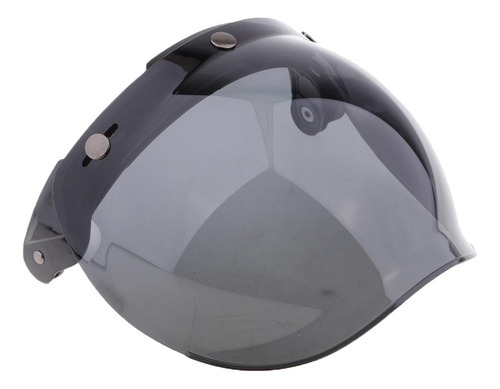 Visor De Casco 3-snap Bubble Protección Demonstable