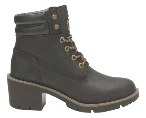 Botin Cuero Mujer Caterpillar Rewrite P311741 Black