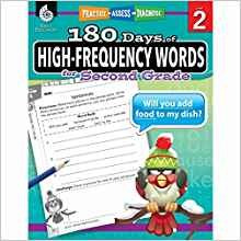 180 Days Of Highfrequency Words For Second Grade  Learn To R