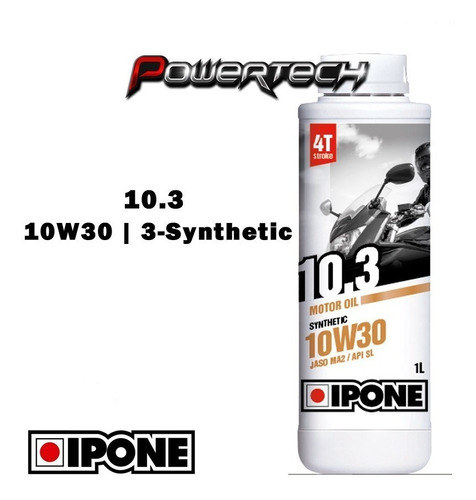 Lubricante Aceite Motor Semisintetico 10.3 10w30 Ipone