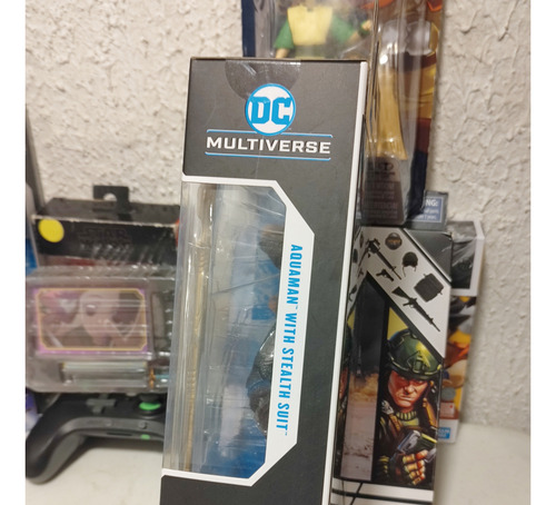 Dc Multiverse The Lost Kingdom Aquaman Stealth Suit (Usado)