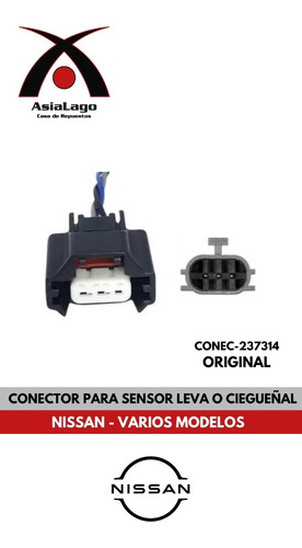 Conector Para Sensor Leva O Cigueñal Sentra B15 - Almera