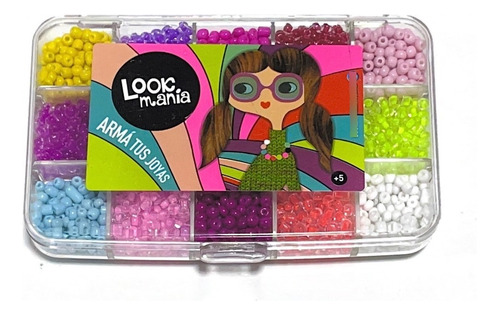 Look Mania Mostacillas Rectangular 15 Divisiones Bijouterie