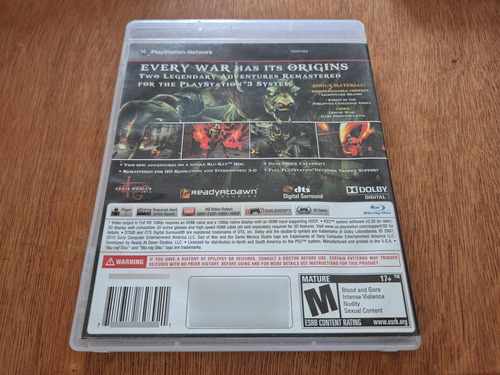 God Of War Origins Collection Ps3 (Reacondicionado)